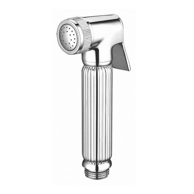DESIGN SET WC-(BIDET) SPROEIER ROND - CHROOM