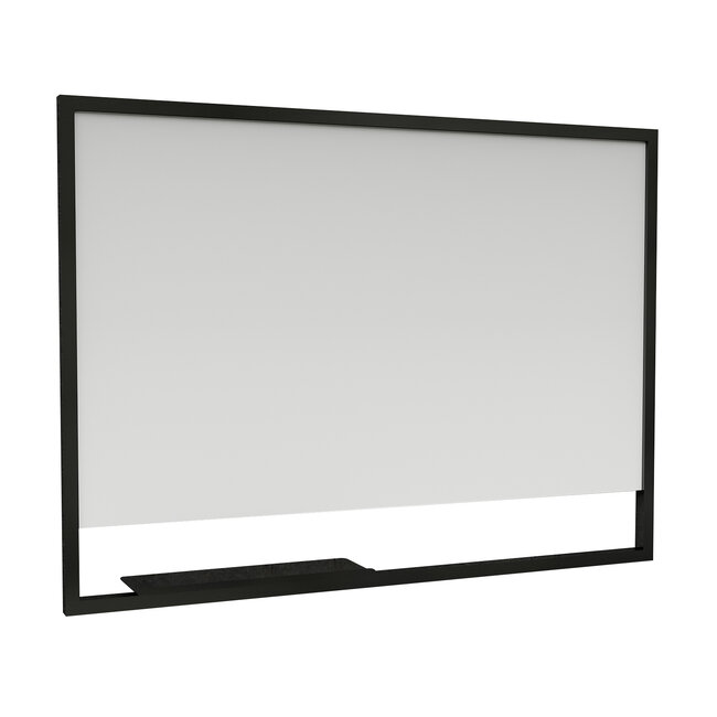 Spiegel Sharp - 100x65 cm - Mat Zwart