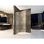 Aloni Inloopdouche Crystal 80 x 200 cm, 8 mm helder glas met chroom profiel