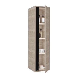 Aloni Sharp kolomkast 135 cm noot met deur