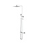 Opbouw Thermostatische Regendoucheset Optima Quadro Chroom