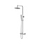 Thermostatische Opbouw Regendoucheset Optima Rondo Chroom