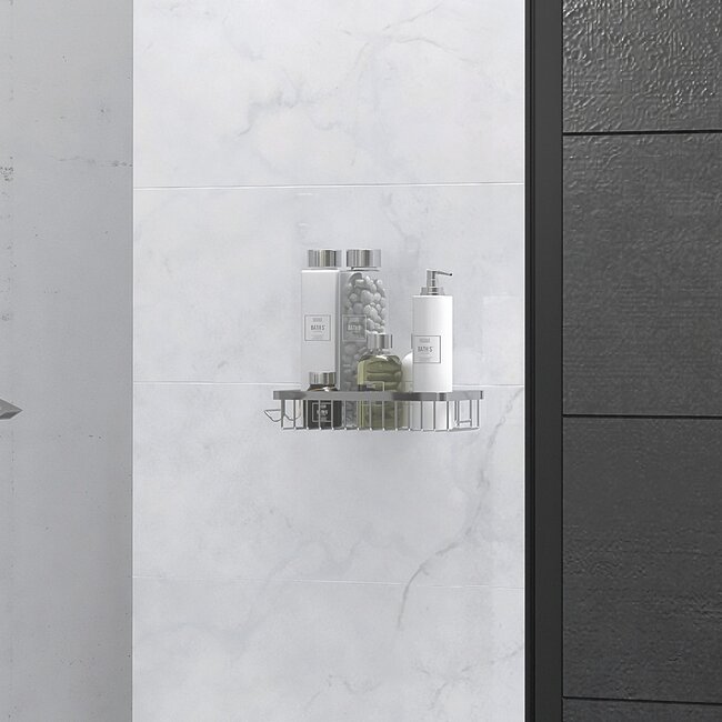 Doucherek 30cm- Chroom