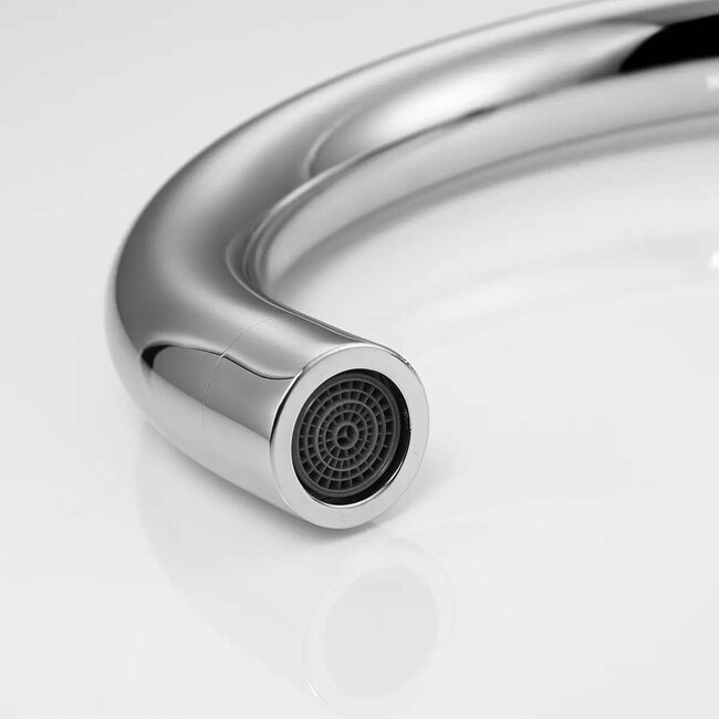 Vrijstaande Badmengkraan Eenhendel Chroom