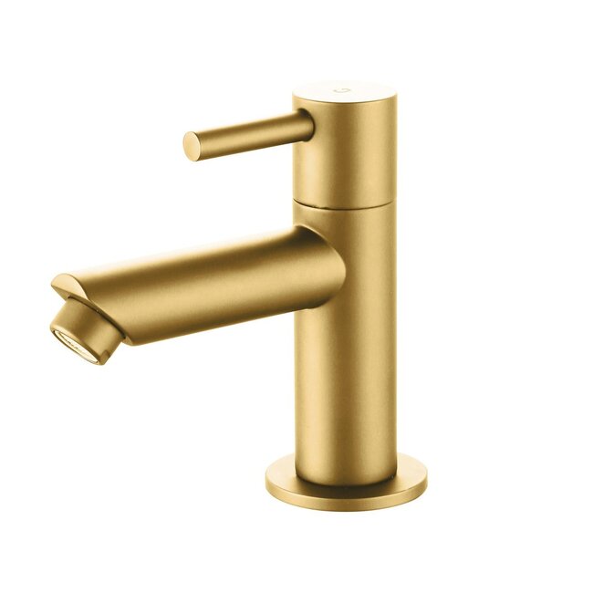 Koudwaterkraan 1/2 - 14,6 cm - Geborsteld Goud