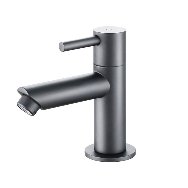 Koudwaterkraan 1/2 - 14,6 cm - Gunmetal Grijs