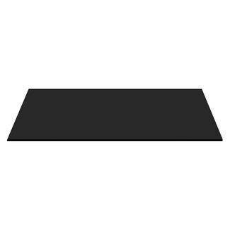 Aloni Sally topblad 120 cm mat zwart