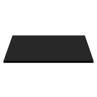 Aloni Sally topblad 100 cm mat zwart