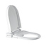 Randloos Smart Douche-WC met Verborgen Bevestiging – Verwarmde Zitting, Föhn & Afstandsbediening – Glans Wit
