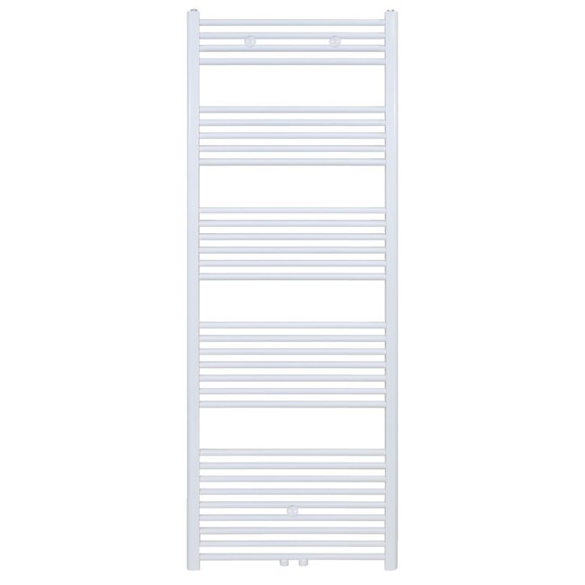 Handdoek Radiator met Midden Aansluiting - 886 Watt - 1700 x 600 mm - Wit