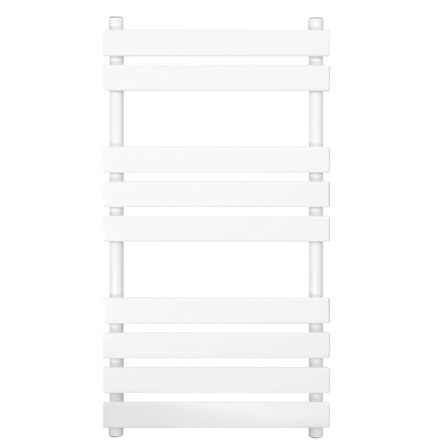 Handdoek Radiator met Links-Rechts Aansluiting - 475 Watt - 950 x 500 mm - Wit