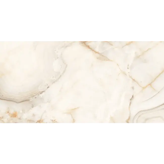 Ember Onyx Beige glans vloer- en wandtegel 60x120 cm