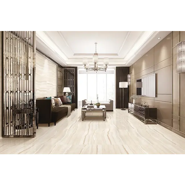 Crystal Vloer- en Wandtegel - 60x120 cm - Beige