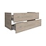 Elite Onderkast met Horizontaal Reliëf 120cm Licht Hout