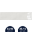 Harlequin Wandtegel - 7x28 cm - Bianco