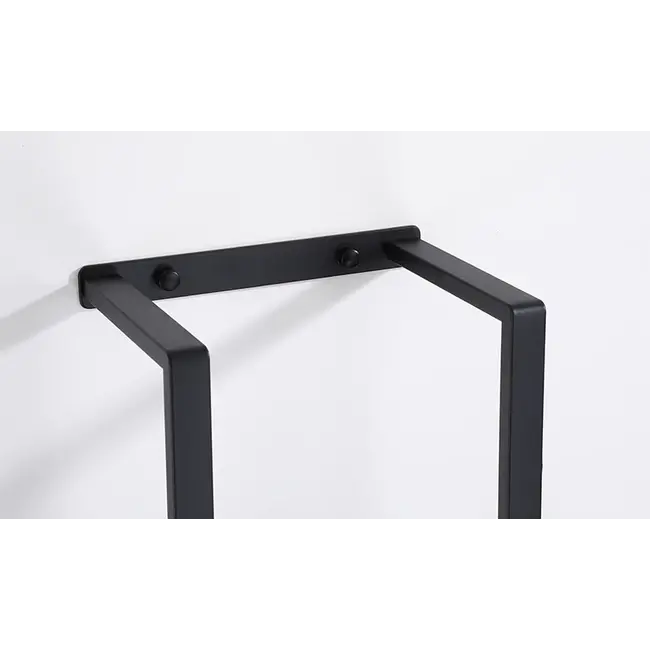 Stalen Handdoekhouder 70cm Mat Zwart