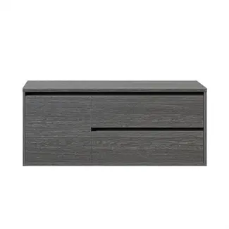 Fabriecio Badkamermeubel Manchester met Topblad - 120 cm - Grijs