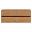 Fabriecio Liverpool wastafelonderkast 120 cm eiken