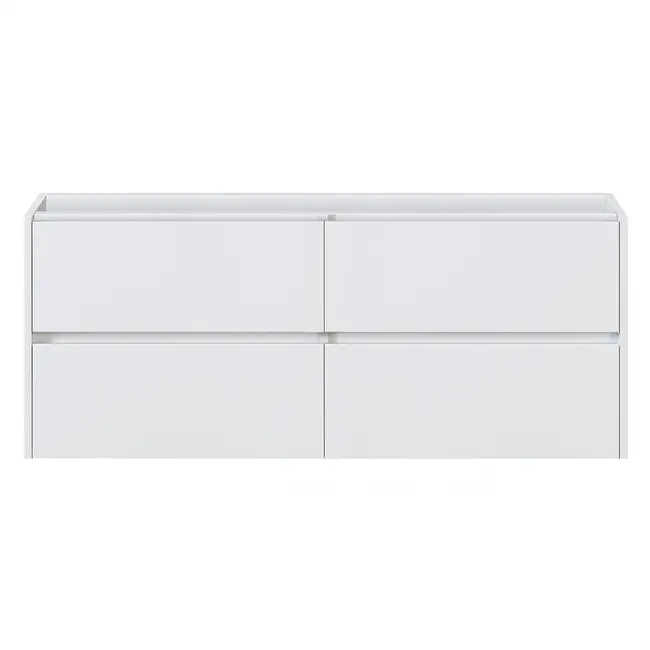 Onderkast Praag - 120 cm - Hoogglans wit