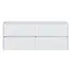 Fabriecio Liverpool wastafelonderkast 120 cm hoogglans wit