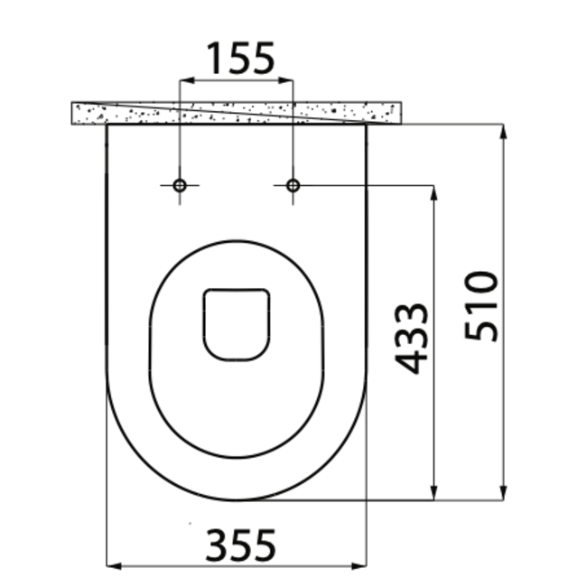 Randloos Hangtoilet met Bidetfunctie en Toiletzitting – Mat Zwart – Soft-Close & Quick-Release