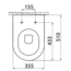 Randloos Hangtoilet met Bidetfunctie en Toiletzitting – Mat Zwart – Soft-Close & Quick-Release