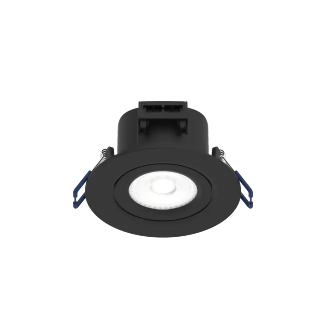 LED Inbouwspot voor Badkamer 3 in 1 (2700k / 3000k / 6000k) - Zwart