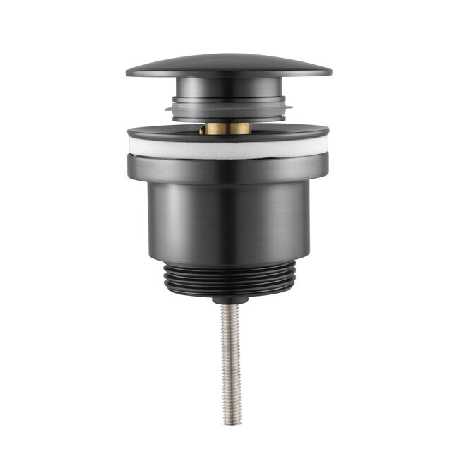 Fonteinset met Kraan Rechts - 37.5x22x10 cm - Gunmetal Grijs