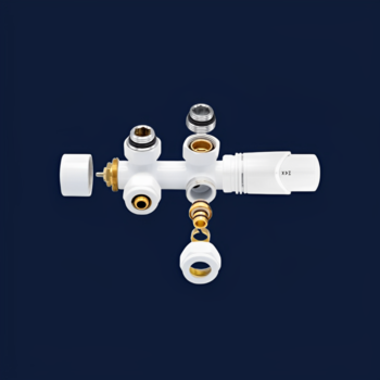 Radiator aansluiting