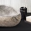 Riviersteen Waskom Rond - 30-35x15 cm - Grijs