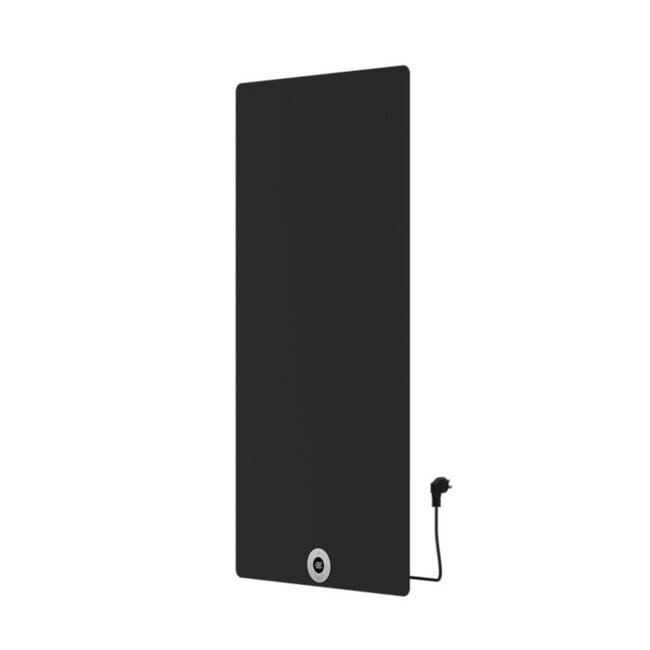 Brenner Elektrische Radiator - 750 Watt - 1200 x 600 mm - Mat Zwart