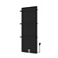 Brenner Elektrische Radiator - 750 Watt - 1200 x 600 mm - Mat Zwart