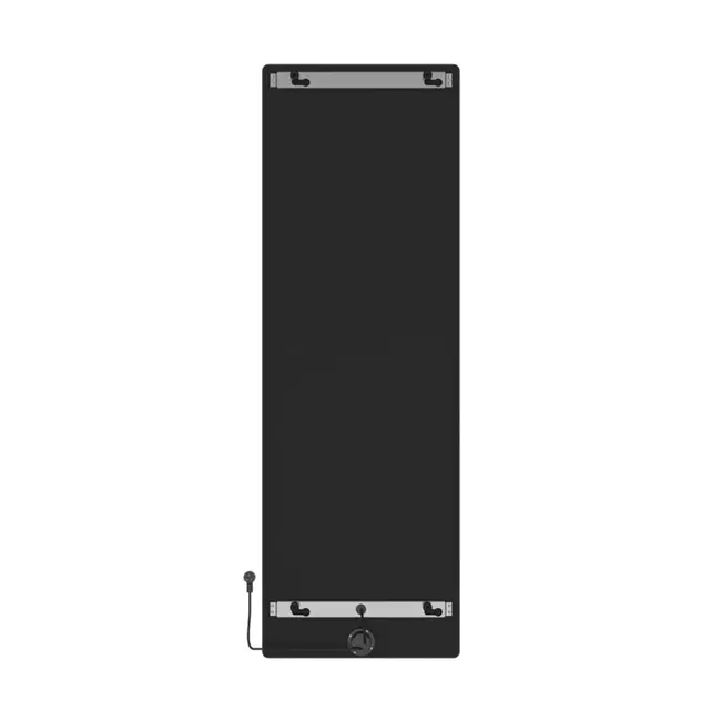 Brenner Elektrische Radiator - 1200 Watt - 1800 x 600 mm - Mat Zwart