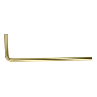 Vloerbuis - 800 x 200 x 32 mm - Mat Goud