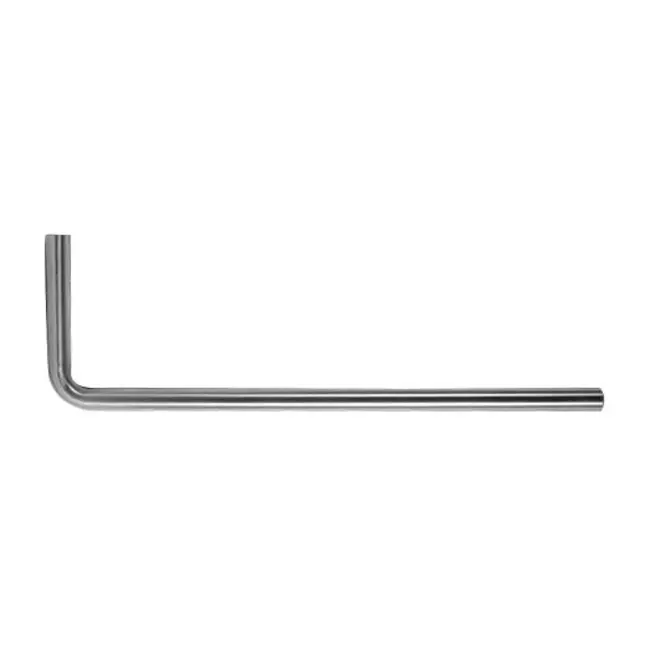 Vloerbuis - 800 x 200 x 32 mm - Geborsteld RVS