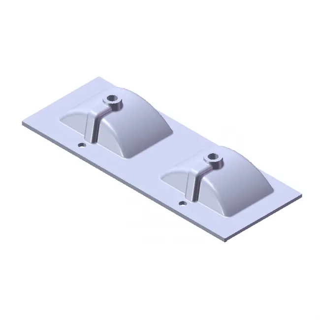 Keramische Wastafel Parijs met Kraangat - 120 x 46 x 16.5 cm -  Wit Glans