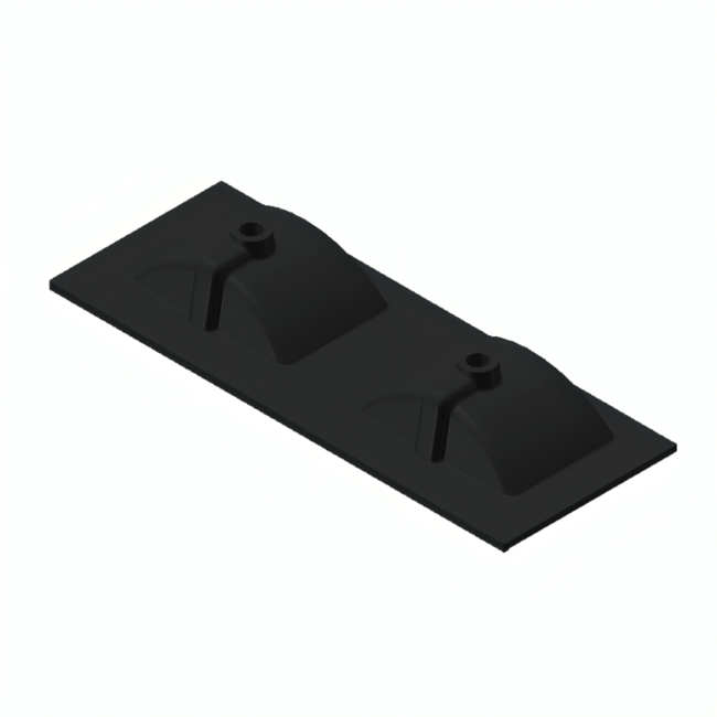 Keramische Wastafel Parijs zonder Kraangat - 120 x 46 x 16.5 cm - Mat Zwart