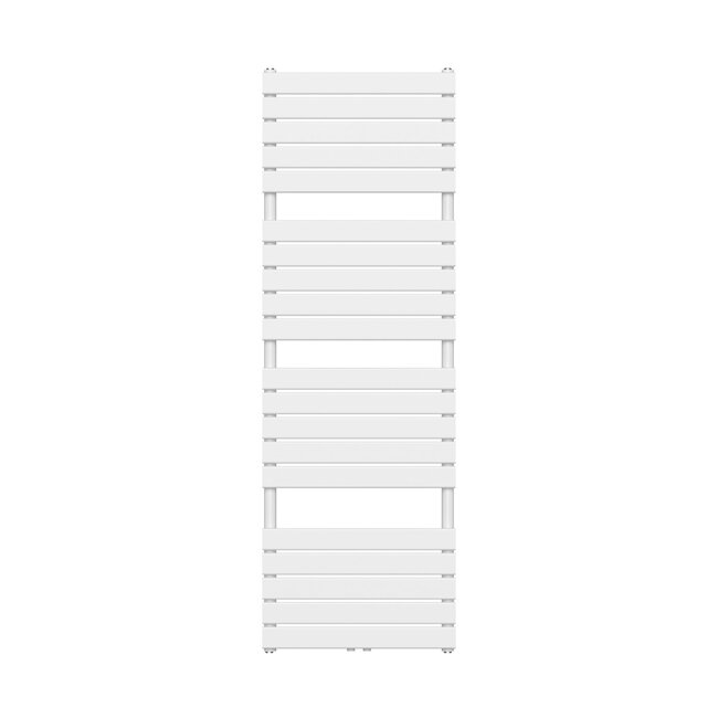 Handdoek Radiator met Aansluiting Midden- 908 Watt - 1600 x 600 mm - Glans Wit
