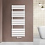 Handdoek Radiator met Aansluiting Midden- 908 Watt - 1600 x 600 mm - Glans Wit