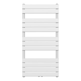 Handdoek Radiator met Aansluiting Midden- 681 Watt - 1200 x 600 mm - Glans Wit