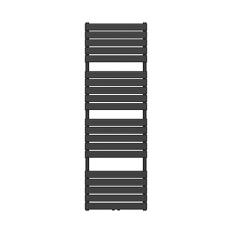 Handdoek Radiator met Midden Aansluiting- 936 watt- 1800 x 500 mm - Mat Zwart