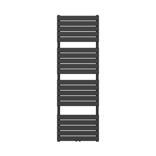 Handdoek Radiator met Midden Aansluiting- 936 watt- 1800 x 500 mm - Mat Zwart