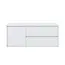 Fabriecio Badkamermeubel Manchester met Topblad - 120 cm - Hoogglans wit