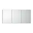 Spiegelkast Leeds - 120 cm - Hoogglans wit