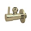 Hoekstopkraan - 1/2"x3/8" -  Goud