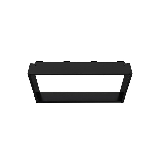 Opbouwnis Aluminium - 300 x 600 x 80 mm - Mat Zwart