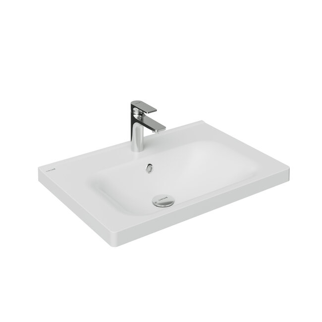 Creavit Eksen badkamermeubel 60 cm wit met wastafel