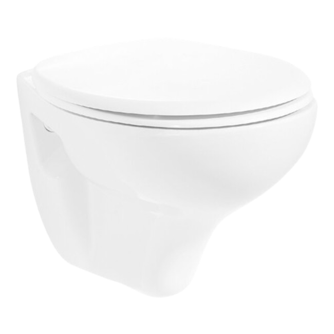 Toiletset 001 - Glans wit