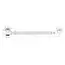 Best Design Clickwaste badafvoer met overloop Vazia RVS-look