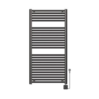 Elektrische Radiator met Smart WiFi - 118,5 x 60 cm - Gunmetal